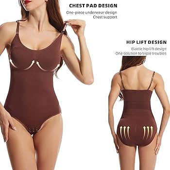Amazon.co.jp: 2PCS Bodysuit Heyshape Snatched Bodysuit